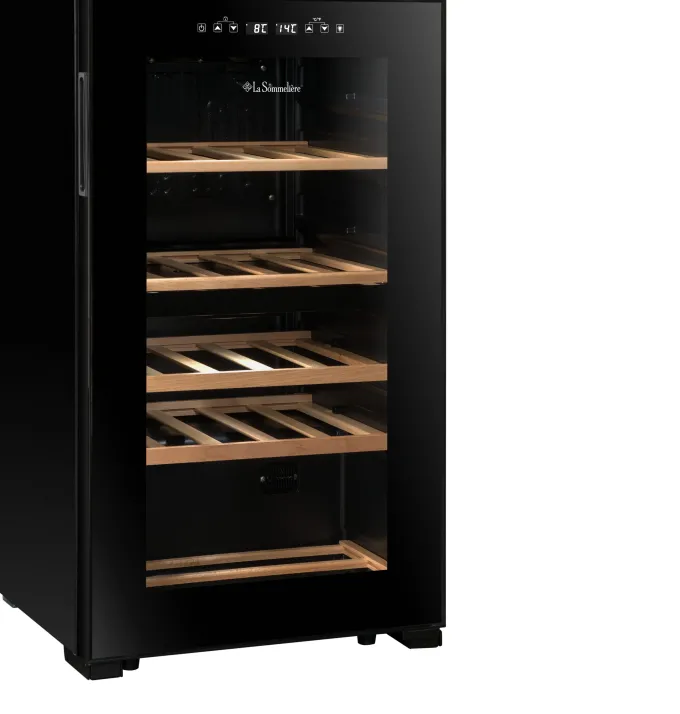 Cave à vin de Service SLS32DZBLACK Double Zone - 32 Bouteilles - La Sommelière