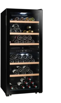 Cave à vin LS102DZBLACK Température Double Zone - 102 Bouteilles - La Sommelière