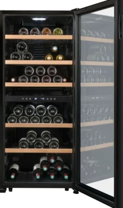 Cave à vin LS102DZBLACK Température Double Zone - 102 Bouteilles - La Sommelière