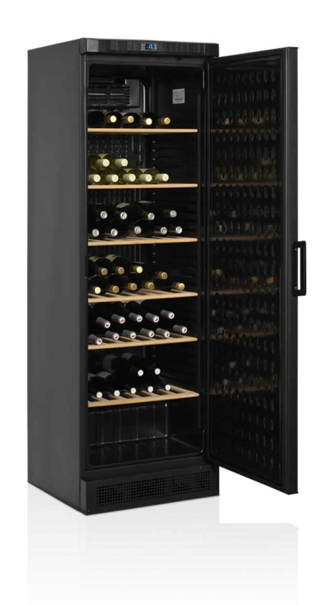 Cave à Vin pour 118 Bouteilles CPP1380E - Couleur Noire - Tefcold
