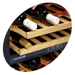 Cave à Vin Professionnelle Bi-Zone TFW200-2S pour 45 Bouteilles - TEFCOLD