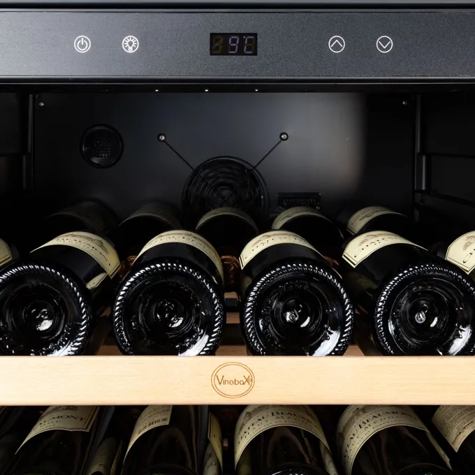 Cave à Vin Professionnelle Design 190 Bouteilles de Bordelais - Vinobox