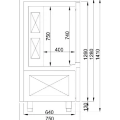 Cellule de Refroidissement - 7 GN 1/1 - Combisteel