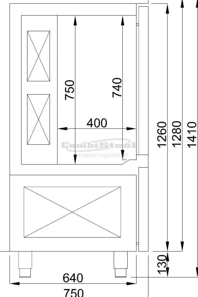 Cellule de refroidissement - 10 niveaux GN 1/1 - Combisteel