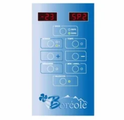 Cellule Mixte de Refroidissement 0 Chariot 20 Niveaux - Groupe Air Logé 6 CV - Boréole