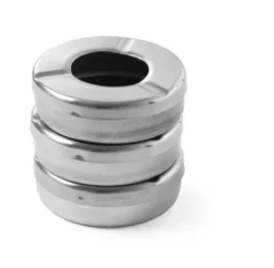 Cendrier avec couvercle 3 unités 90x(H)28 mm - Hendi