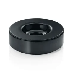 Cendrier coupe-vent noir H 30 mm Ø 100 mm - Lot de 6 - Was Germany
