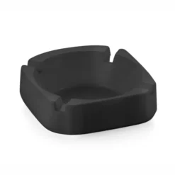 Cendrier de Table Carré Noir 9 x 9 cm - Pujadas
