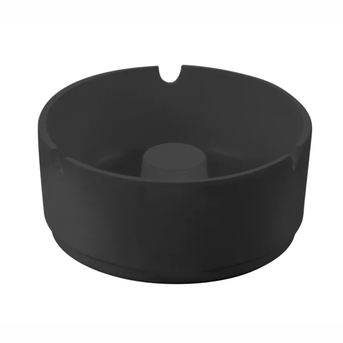 Cendrier de Table Rond Noir Ø 10 cm - Pujadas