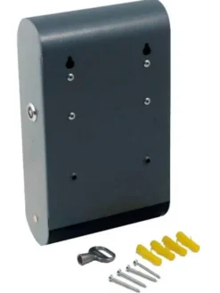 Cendrier Mural 1,5 Litres Anthracite avec Bac Intérieur - Probbax