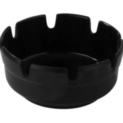 Cendrier Noir Mélamine Ø 10 cm - Pujadas