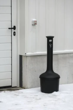 Cendrier Plastique sur Pied 10 Litres avec seau - Probbax