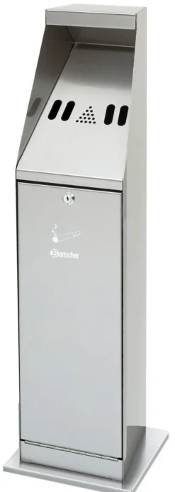 Cendrier sur colonne - argent - Bartscher