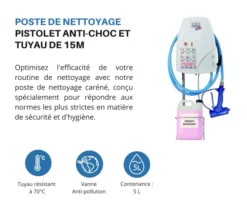 Centrale de Nettoyage Carénée 1 Produit 20 mètres