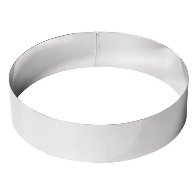 Cercle à Mousse Inox 240 x 60mm - De Buyer