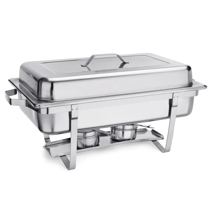 Chafing Dish en Acier Inoxydable L 630 mm l 350 mm H 330 mm - Was Germany