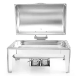 Chafing dish GN 1/1 finition poli miroir Profi Line 9L 570x405x(H)320mm - Hendi