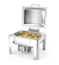 Chafing dish GN 1/2 finition satiné Profi Line 4L 365x370x(H)280mm - Hendi