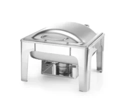 Chafing dish GN 1/2 finition satiné Profi Line 4L 365x370x(H)280mm - Hendi