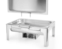 Chafing dish GN 1/1 finition satiné Profi Line 9L 570x430x(H)290mm - Hendi