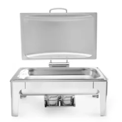 Chafing dish GN 1/1 finition satiné Profi Line 9L 570x430x(H)290mm - Hendi