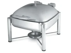 Chafing Dish Induction Carré en Acier Inoxydable - Pujadas