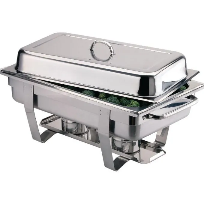 Chafing Dish Inox 9 L - Lot de 2 - Olympia