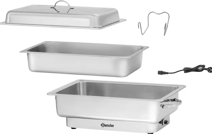Chafing Dish Électrique GN1/1 Profondeur 100mm - Barscher