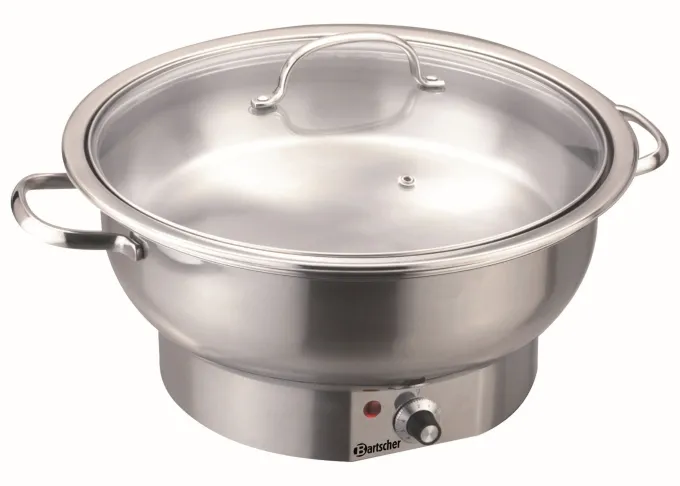 Chafing Dish Électrique rond, 3,8L - Bartscher