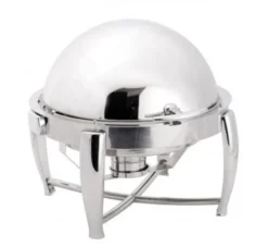 Chafing dish rond couvercle rabattable 180° - Atosa