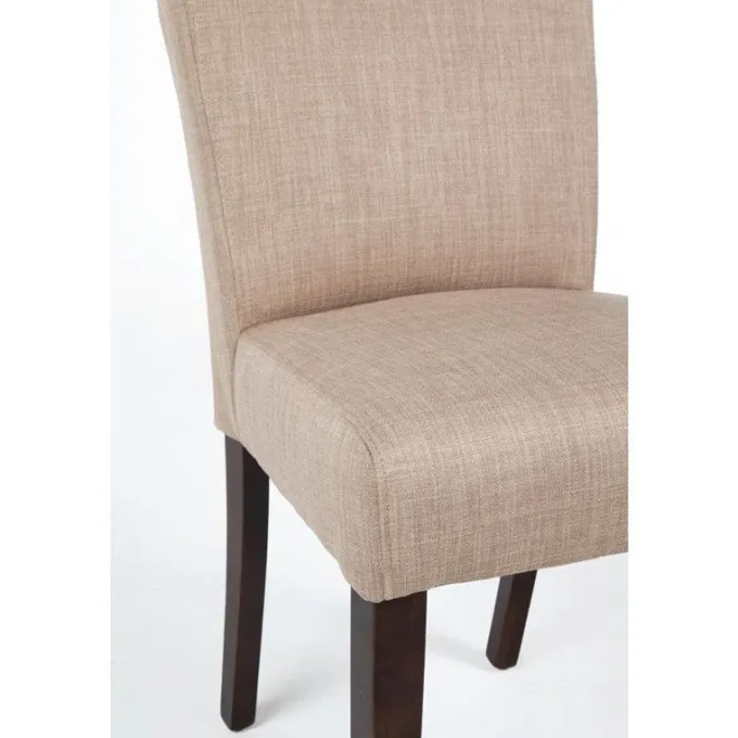 Chaise Contemporaine en Toile de Jute Écrue - Lot de 2 - Bolero