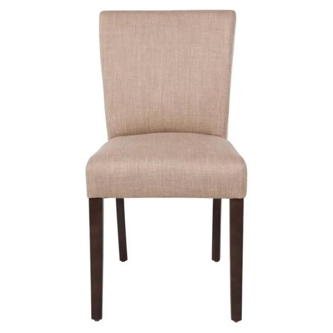 Chaise Contemporaine en Toile de Jute Écrue - Lot de 2 - Bolero