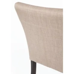 Chaise Contemporaine en Toile de Jute Écrue - Lot de 2 - Bolero