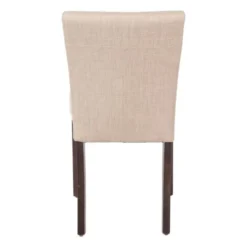 Chaise Contemporaine en Toile de Jute Écrue - Lot de 2 - Bolero