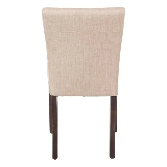 Chaise Contemporaine en Toile de Jute Écrue - Lot de 2 - Bolero