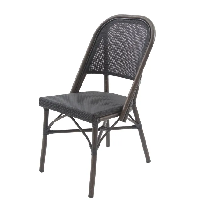 Chaise de Bistrot enTextile Paris - Lot de 2 - Veba