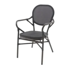 Chaise de Bistrot en Textile Tango - Lot de 2 - Veba