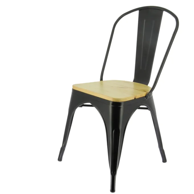 Chaise de restaurant métal Austin - Lot de 4 - Ligne CHR