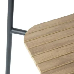 Chaises d'Extérieur Effet Bois - Lot de 4 - Bolero