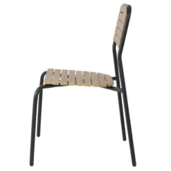 Chaises d'Extérieur Effet Bois - Lot de 4 - Bolero