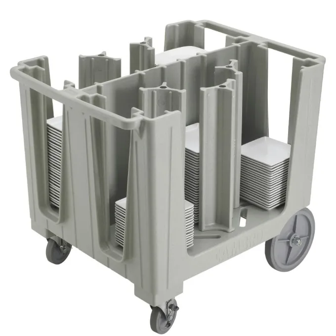 Chariot Ajustable à Assiettes 6 Compartiments - Cambro