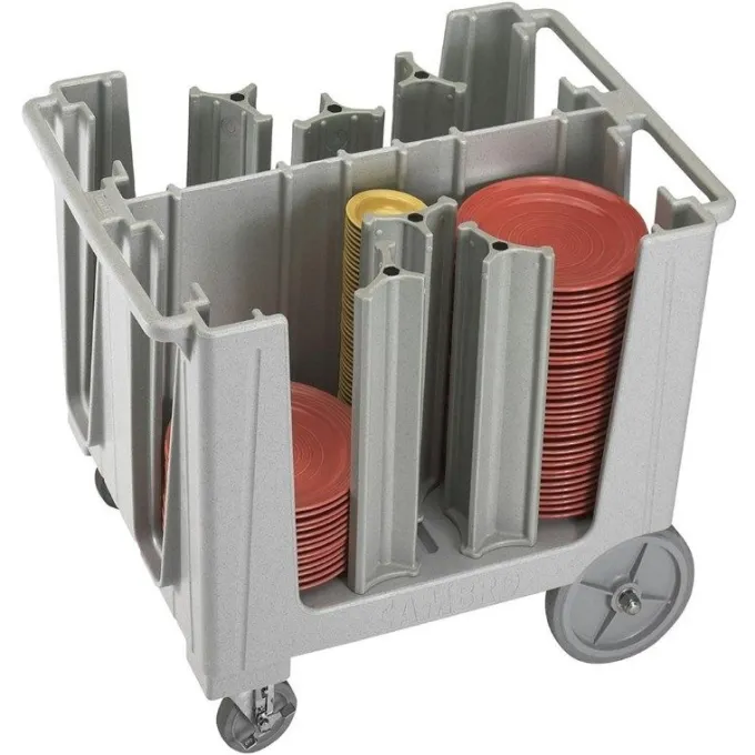 Chariot Ajustable à Assiettes 6 Compartiments - Cambro