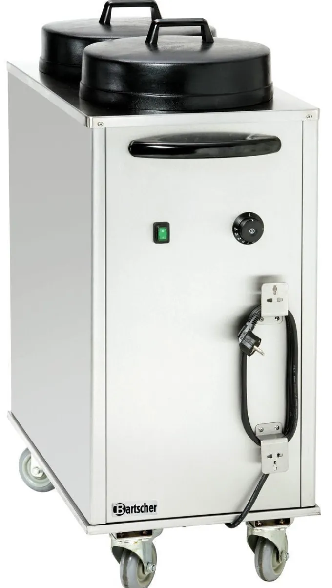 Chariot Chauffe Assiette - 2x50 assiettes - 2,0 kW - Bartscher