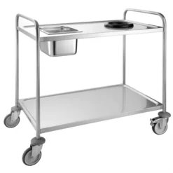 Chariot de Débarrassage en Inox L 1080 mm - Pujadas