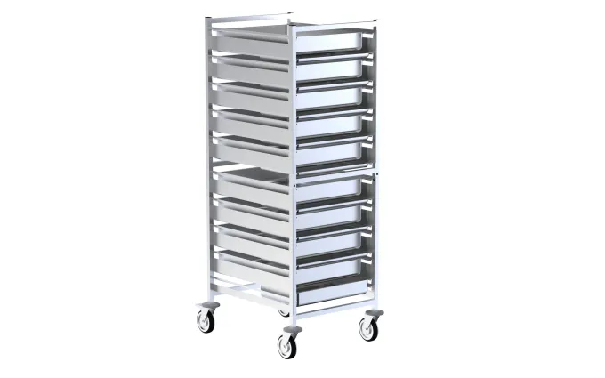 Chariot de Décongélation GN 1/1 en Inox - Distform