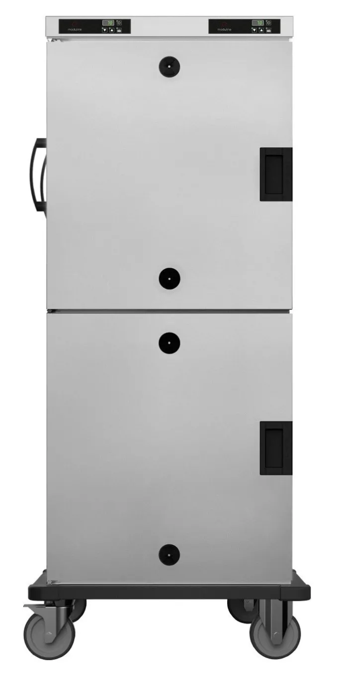 Chariot de Maintien au Chaud pour 16+16 Bacs GN 1/1 ou 8+8 Bacs GN 2/1 - Série HHT - Moduline