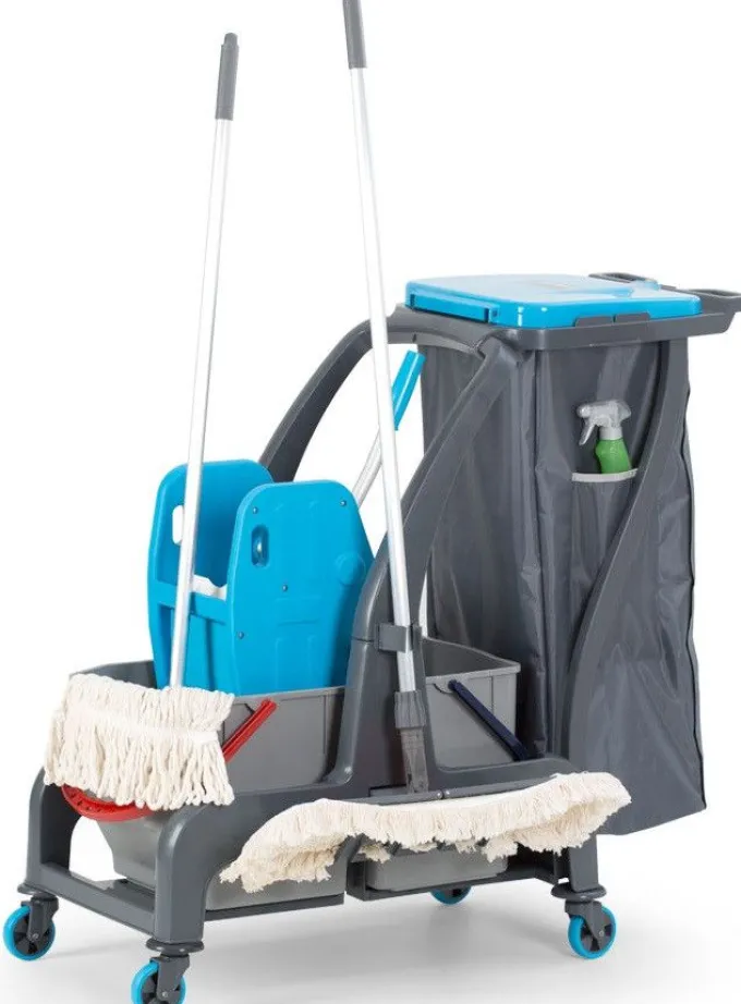 Chariot de Ménage Professionnel Procart Jet 735S - Combisteel