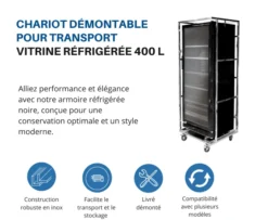 CHARIOT DEMONTABLE POUR TRANSPORT - L2G