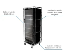 CHARIOT DEMONTABLE POUR TRANSPORT - L2G
