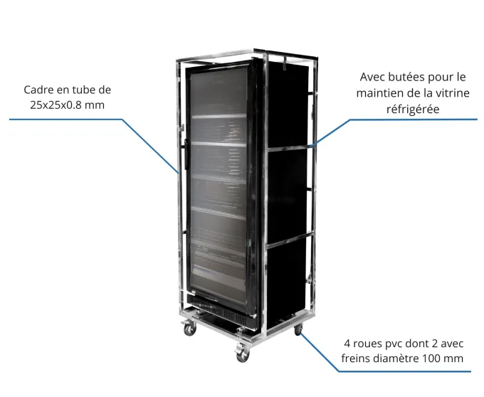 CHARIOT DEMONTABLE POUR TRANSPORT - L2G